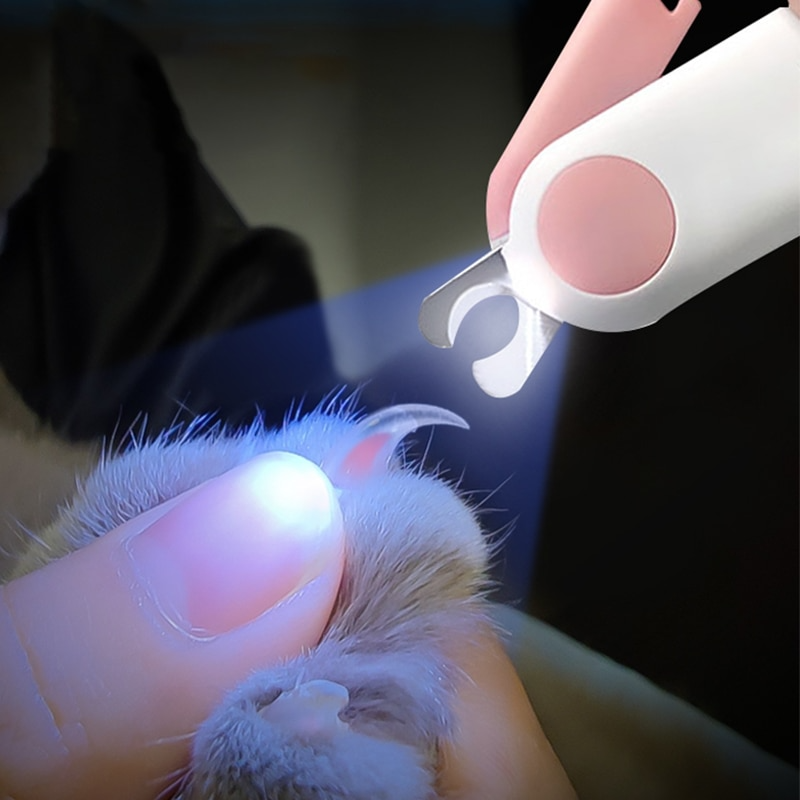 Cortador de Unha LED para Pets