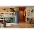 Refrigerador Brastemp BRM46MK Frost Free Duplex 385 Litros Inox com Painel Eletrônico e Xpert Inverter