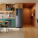 Refrigerador Brastemp BRM46MK Frost Free Duplex 385 Litros Inox com Painel Eletrônico e Xpert Inverter