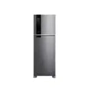 Refrigerador Brastemp BRM46MK Frost Free Duplex 385 Litros Inox com Painel Eletrônico e Xpert Inverter