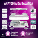 Balança de Bioimpedância Bodyscan Pro Branca